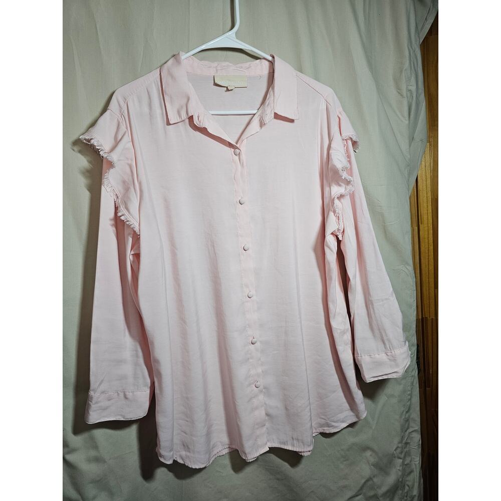 Grand & Greene XL Blush pink blouse.